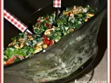 Tarif Peyni̇r soslu ispanak salatasi