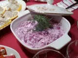 Tarif Sarımsaklı yoğurtlu mayonezli kırmızı lahana salatası