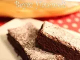 Tarif İki malzemeli bitter çikolata keki