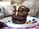 Tarif Peynir altı suyu içeren proteinli brownie, doğal glütensiz