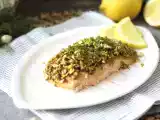 Tarif Antep fıstığı kabuğunda somon