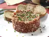Tarif Tartar de fuet: klasik biftek tartarının hızlı bir versiyonu