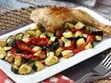 Tarif Hava fritözünde biberli ve kabaklı tavuk: 20 dakikada hazır!