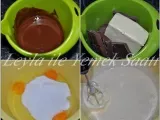 Muz Aromali Cikolatali Pasta - Hazırlık adım 2