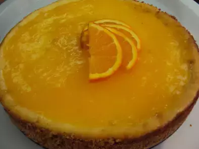 Portakal Soslu Cheesecake