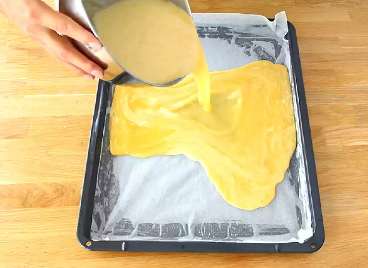 Adım 3: Tepsiyi hazırlayın