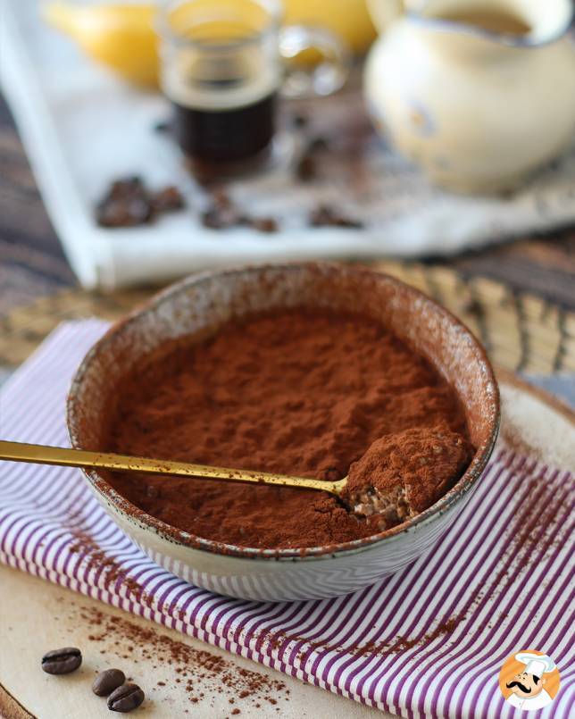 Gecelik yulaf tiramisu aroması