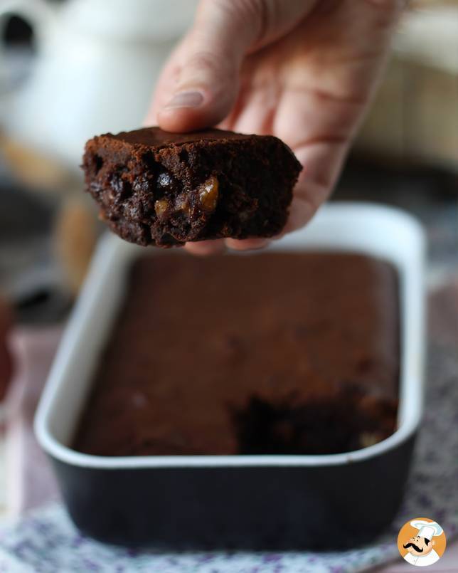 1. Fritözde çikolatalı brownie