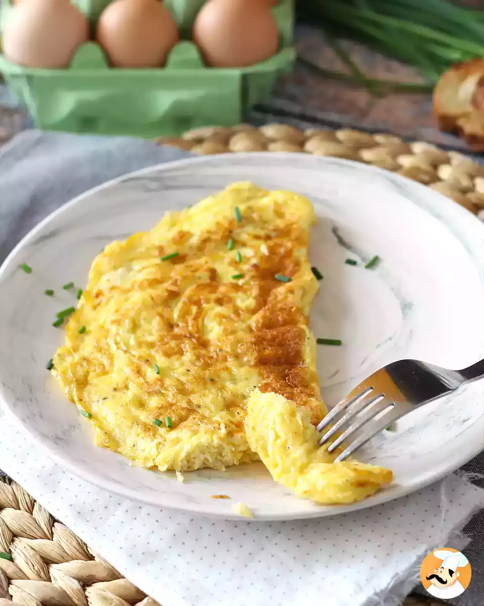 4. Peynirli omlet