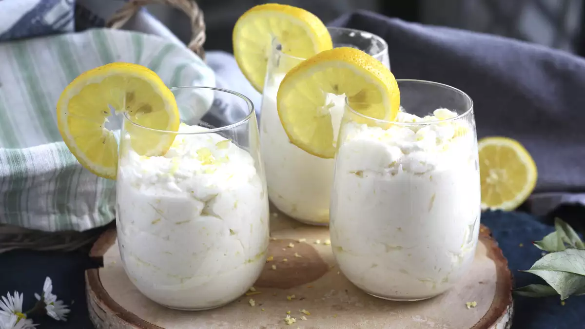 Fırına ihtiyaç duymayan 6 limonlu tatlı - yaz için ideal!