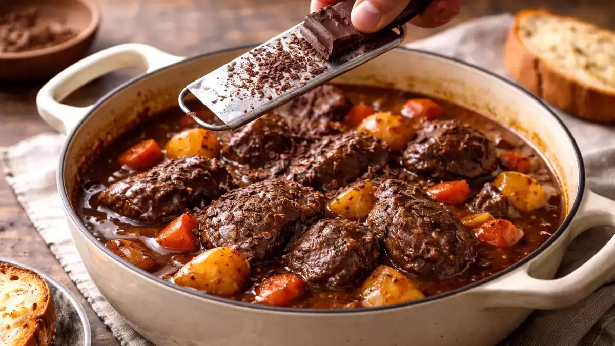 Güveçte biraz çikolata: neden işe yarar ve ne zaman yaramaz?