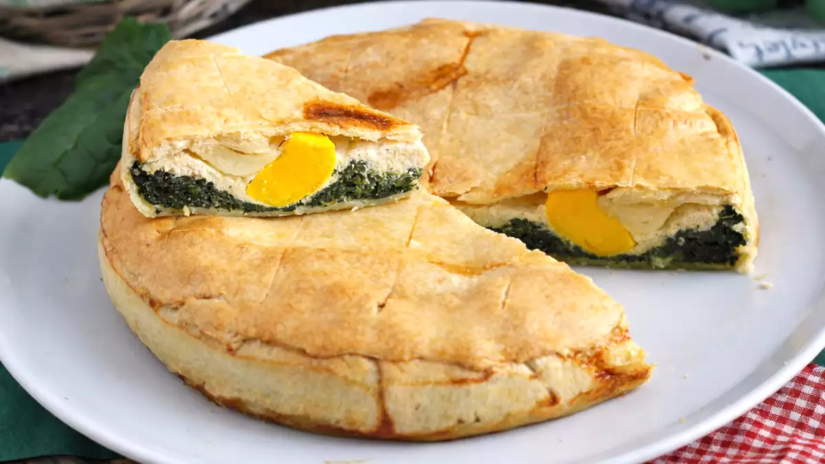 Paskalya Paskalya pastası, masanızda yer almayı hak eden İtalyan tuzlu pastası.