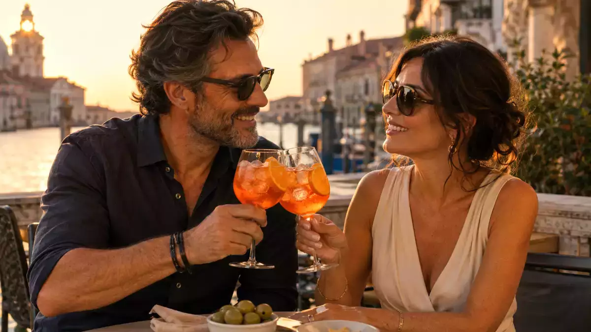 İtalyan tarzına kadeh kaldırmak: Spritz'den limoncello'ya, İtalyan aperatifini ve yemek sonrası içkisini açıklayan içecekler.