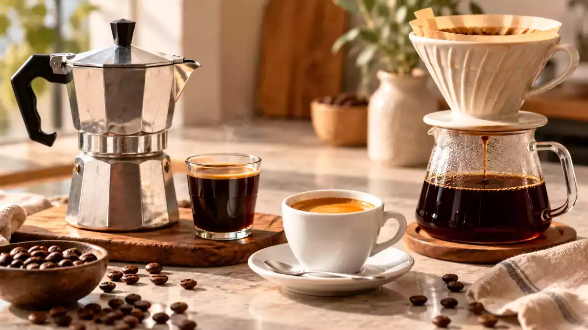 Moka, espresso ya da filtre kahve: Doğru kahve her zaman aynı değildir, gününe göre değişir