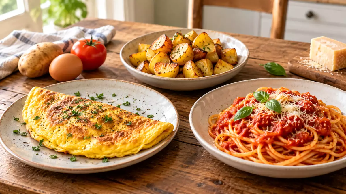 Yumurta, patates, makarna: Buzdolabı boş gibiyken hazırlayabileceğiniz 8 yemek