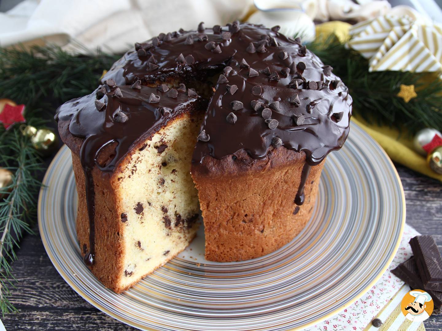 Siz de evde mükemmel bir çikolatalı panettone yapabilirsiniz: bu kolay tarifi izleyin!