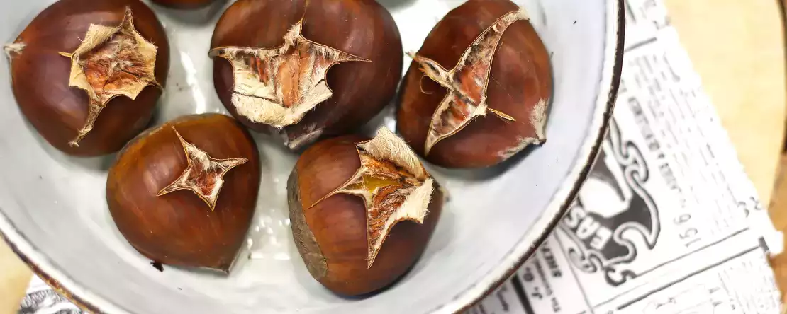 Mikrodalga fırında 7 dakikada kestane: Herkesi şaşırtan numara!