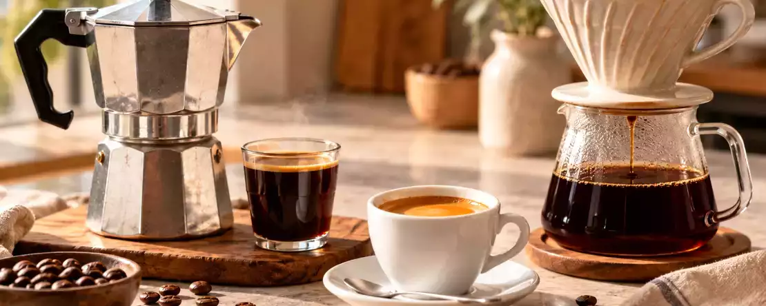 Moka, espresso ya da filtre kahve: Doğru kahve her zaman aynı değildir, gününe göre değişir