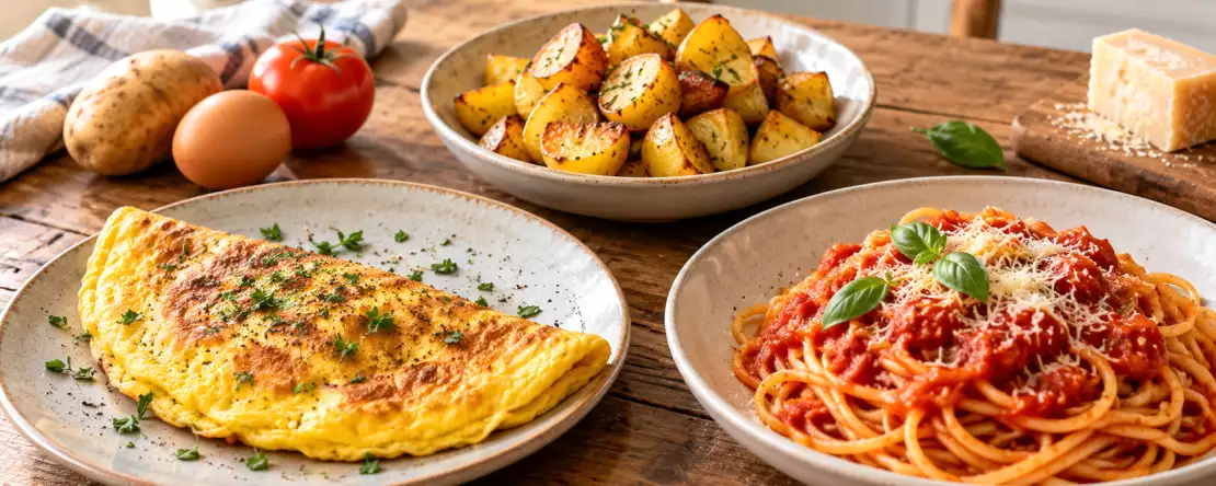 Yumurta, patates, makarna: Buzdolabı boş gibiyken hazırlayabileceğiniz 8 yemek