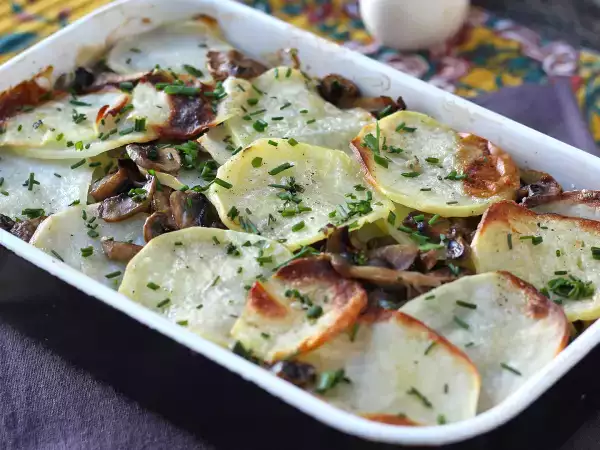 8 patates gratini ile fırında, fritözde ve tatlı patateslerle haftanın her öğününü çözebilirsiniz