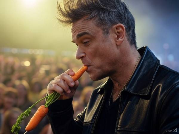 Robbie Williams'ın ani diyet değişikliği, kötü sağlığının zorlaması!