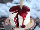 Makaleler: Cadılar Bayramı için Red Velvet: İlk bakışta etkileyen gösterişli pasta