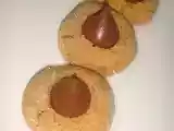 Tarif Fıstık ezmeli öpücük çikolatalı kurabiyeler