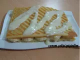 Tarif Beyaz çi̇kolata soslu waffle
