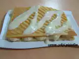 Tarif Beyaz çi̇kolata soslu waffle