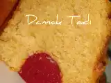Tarif Kırmızı muhallebili kek