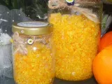 Tarif Portakal reçeli ve portakal kabuğu şekerlemesi