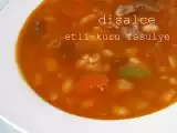 Tarif Etli̇ kuru fasulye