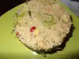 Tarif Nohutlu bulgur salatası ve yeni şablonum