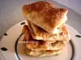 Tarif Tavuklu garnitürlü hazır yufkadan bohça börek