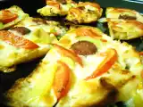 Tarif Sahurluk lezzetler..bazlamadan pi̇zza.