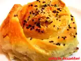Tarif Kiymali gül böreği̇