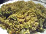 Tarif Taze baklali bulgur pi̇lavi