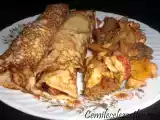 Tarif Krepe sarilmiş meksi̇ka usulü kremali tavuk