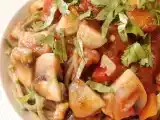 Tarif Mantarli spaghetti