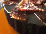 Tarif Butterscotch soslu hurmali pasta & yaban mersinli kadayifli muhallebi