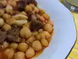 Tarif Etli nohut yahni (sarımsaklı)