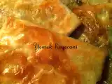 Tarif Baklava yufkası ile tavada gözleme