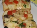 Tarif Sebzeli bruschetta ve domatesli mozzarella dilimleri