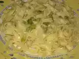Tarif Kuskonmazli kremali tagliatelle