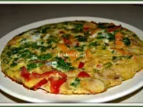 Tarif Mantarli biberli omlet