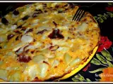 Tarif Patatesli̇ pastirmali omlet