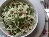 Tarif Beyaz lahana salatası.....