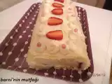 Tarif Çilekli rulo pasta