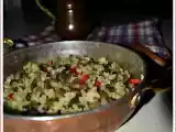 Tarif Pazili merci̇mekli̇ bulgur pi̇lavi
