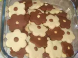 Tarif İki renkli çiçek kurabiye